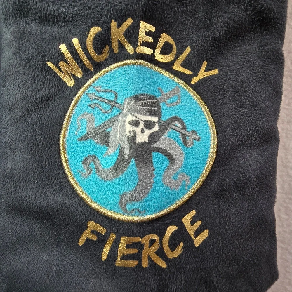 Disney Wicked Sequin Moto Jacket Medium Twee Cosplay E-Girl Pride Kid Core Anime - Picture 11 of 12